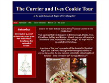 Tablet Screenshot of currierandivescookietour.com